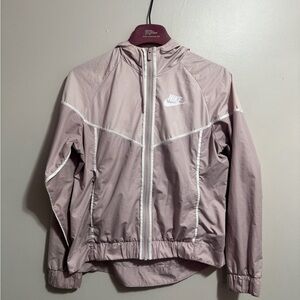 Nike Women's Pink Windbreaker Size Small